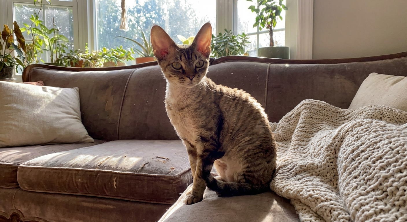 Devon Rex Cat Breed: Origin, Personality, Care, and Health