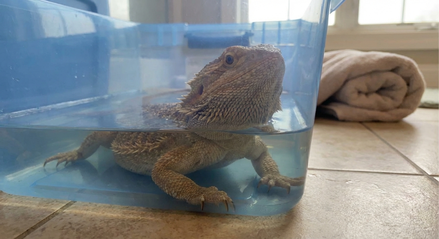 Bearded Dragon Bath Quick Guide