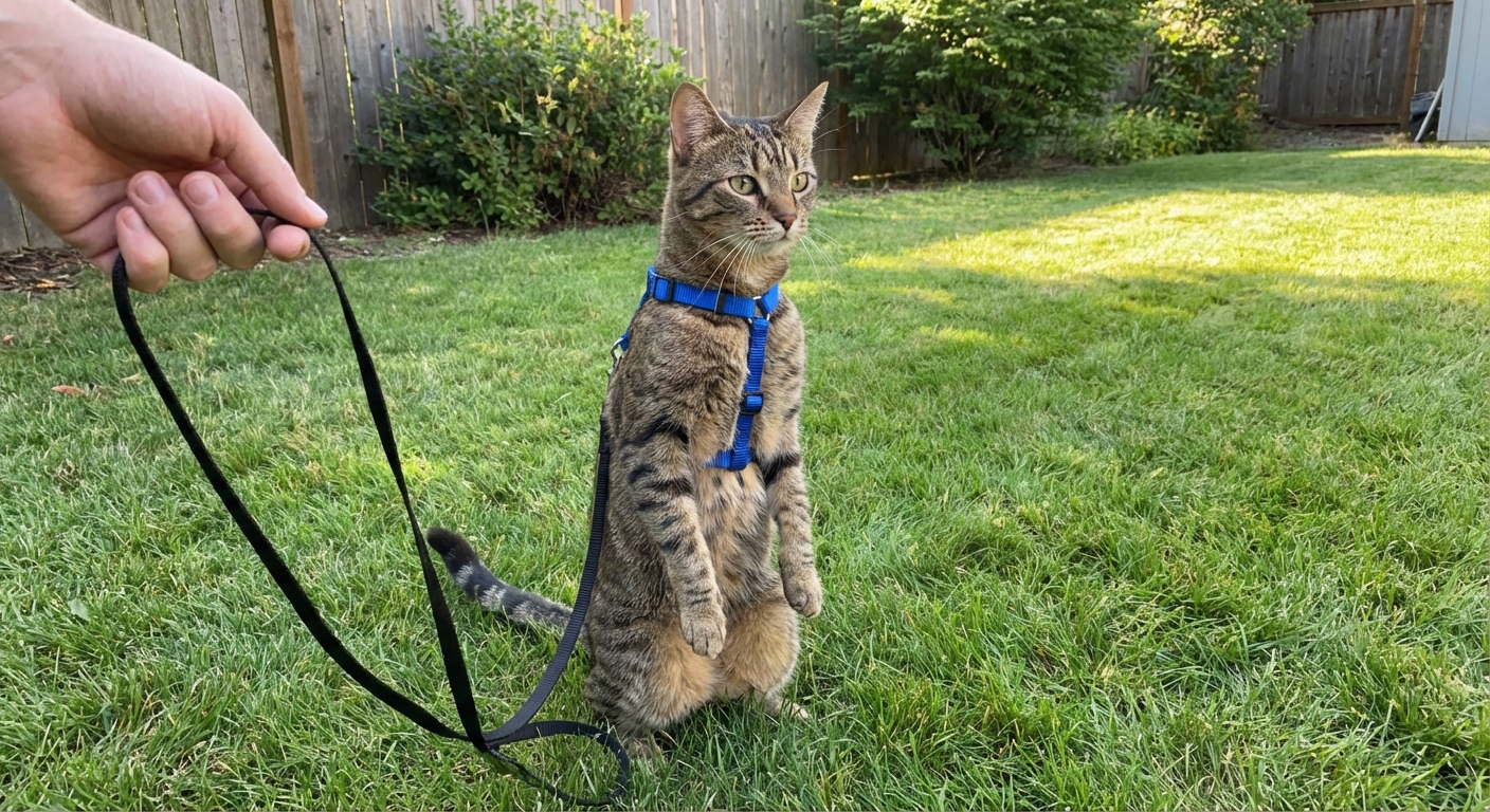 Train Your Cat to Walk on a Leash