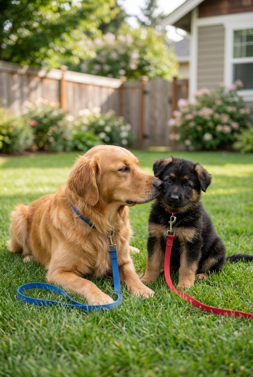 Introducing a New Puppy to Your Dogs