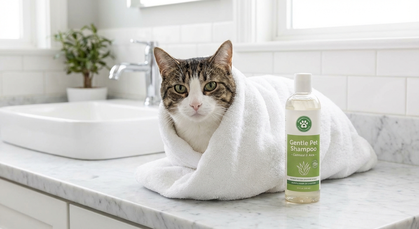 How to Bathe a Cat Safely