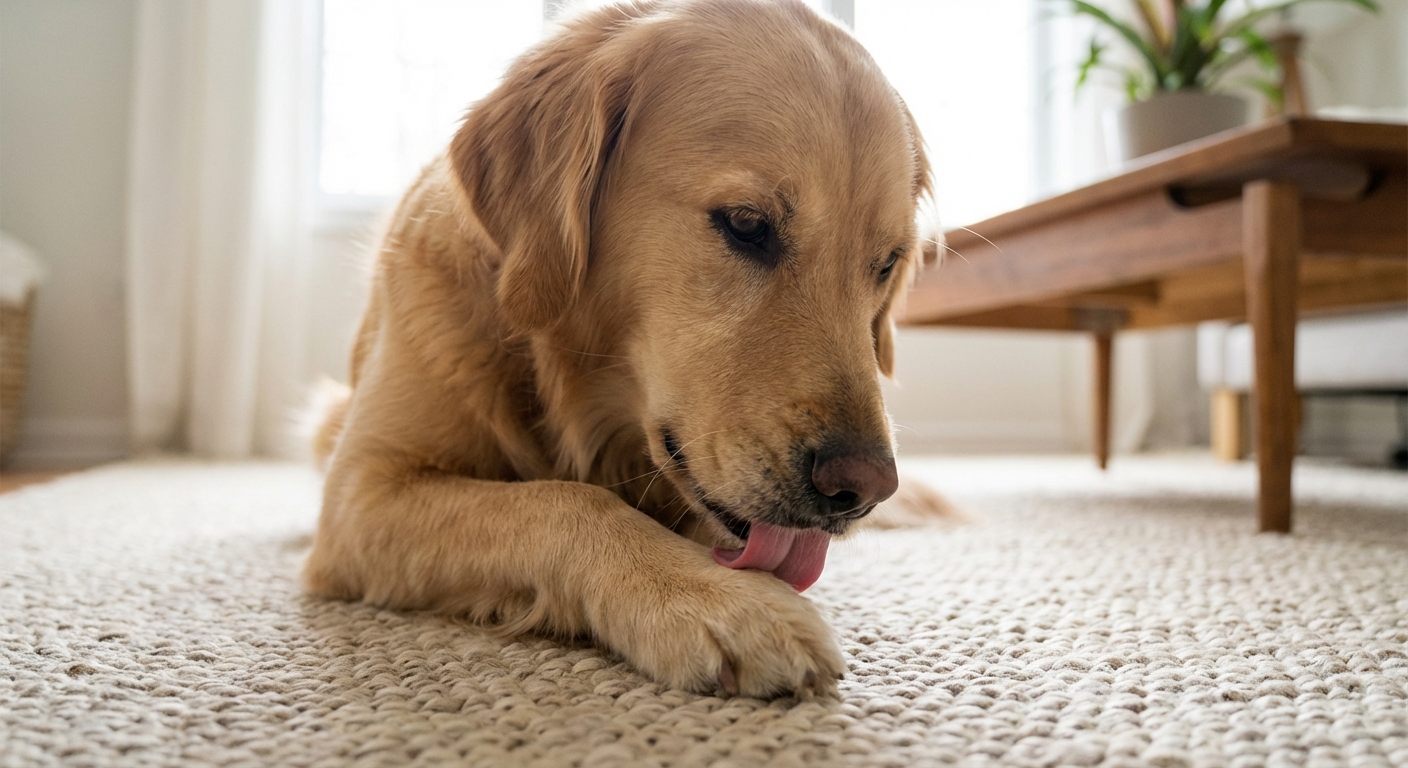 Dog Licking Paws: Allergies, Yeast, or Pain?