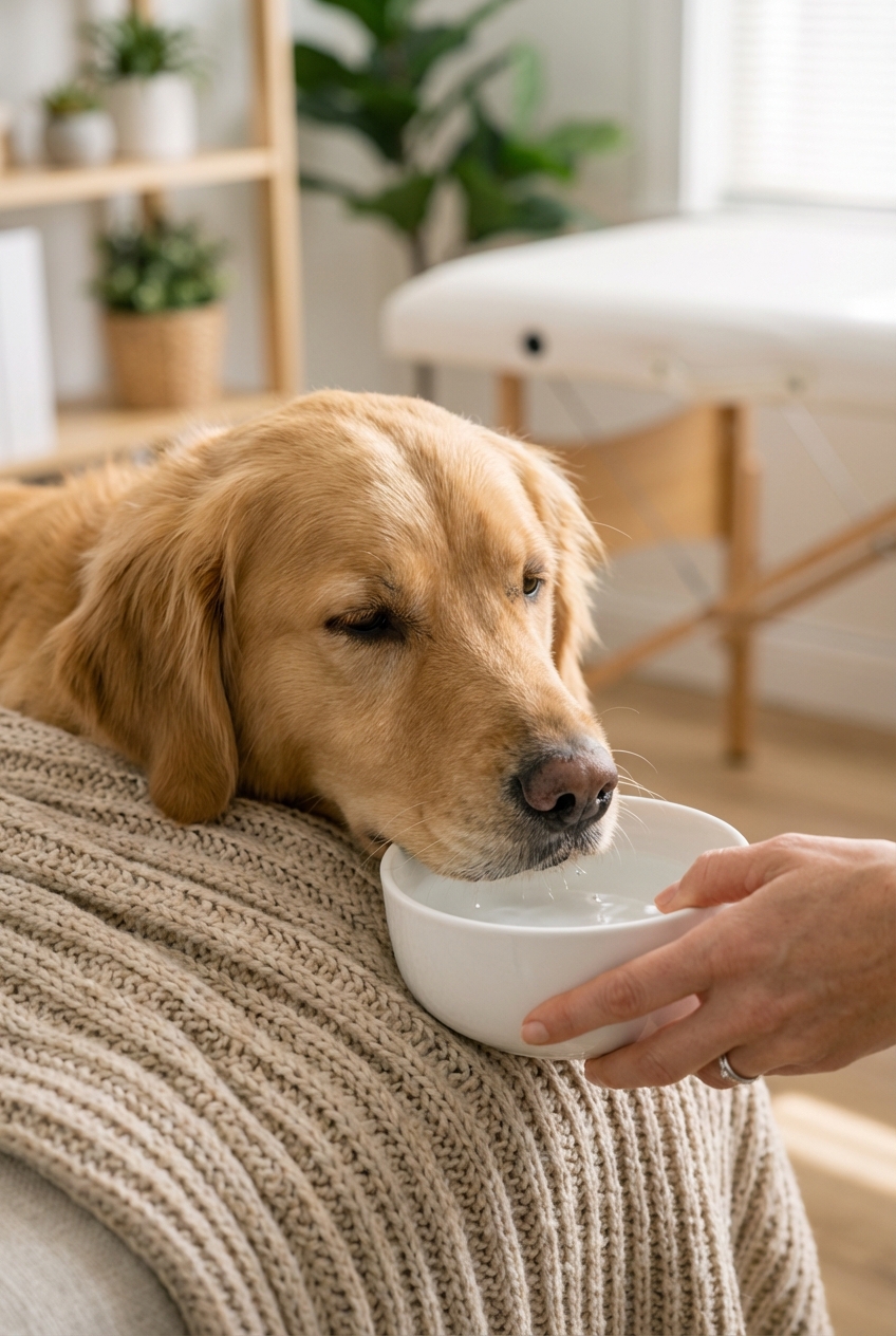 How to Rehydrate a Vomiting Dog Safely