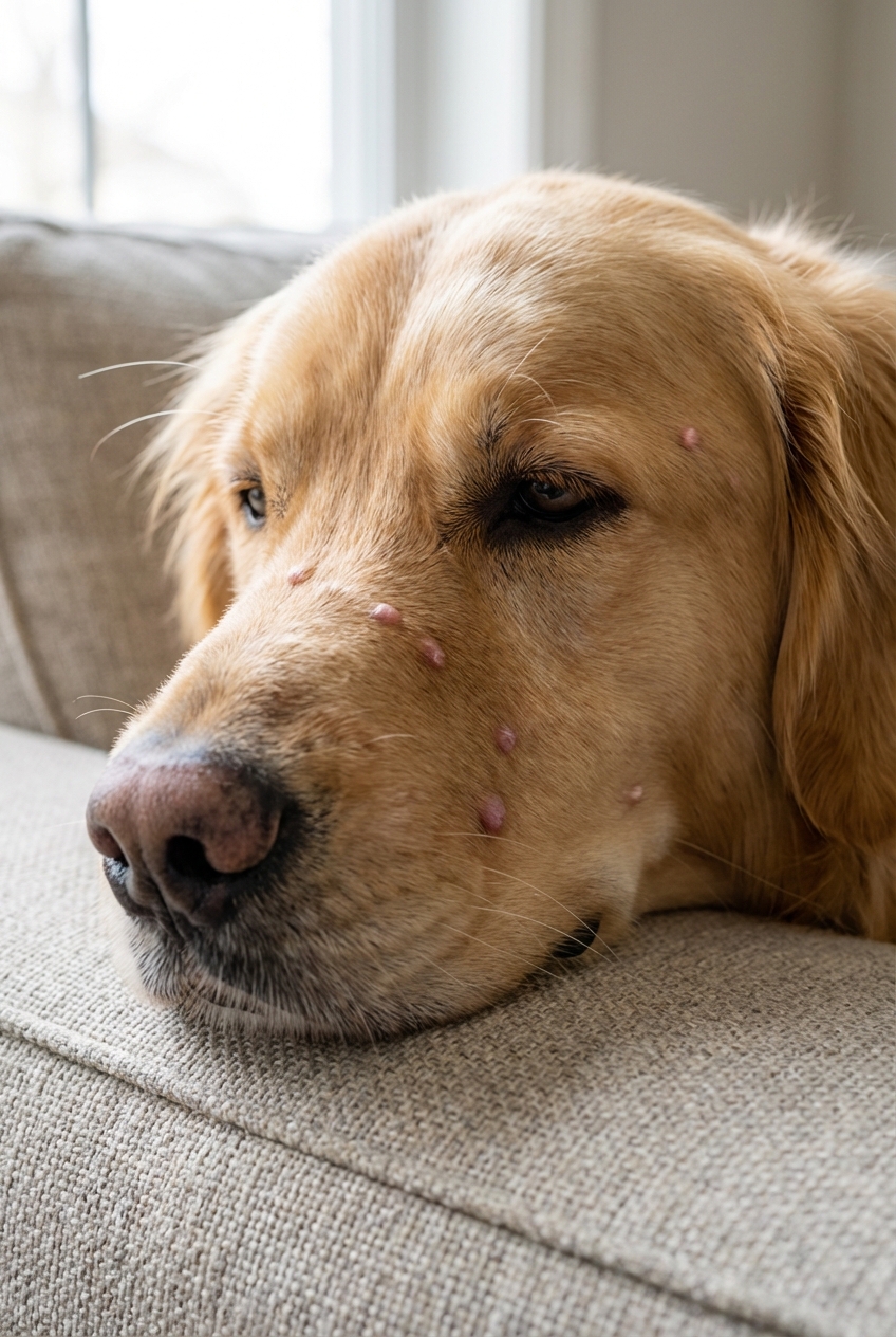 Dog Hives: Allergic Reactions and Benadryl Dosage