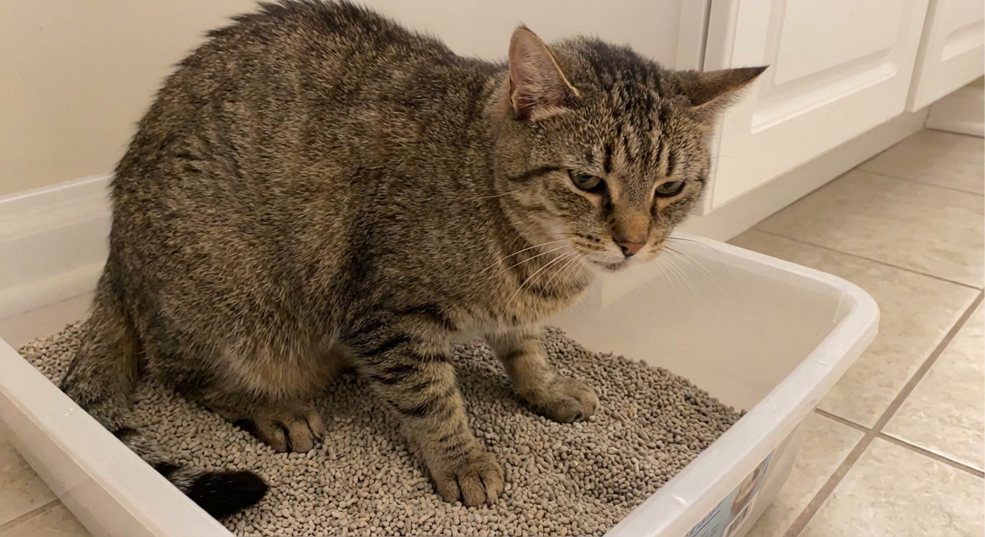 Symptoms of UTI in Cats