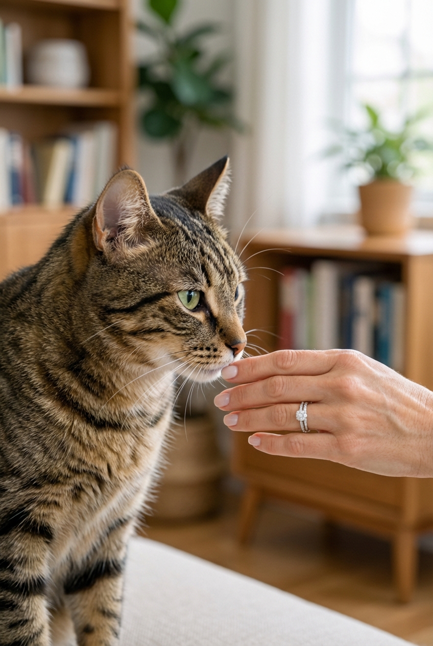 Teach Your Cat Not to Bite