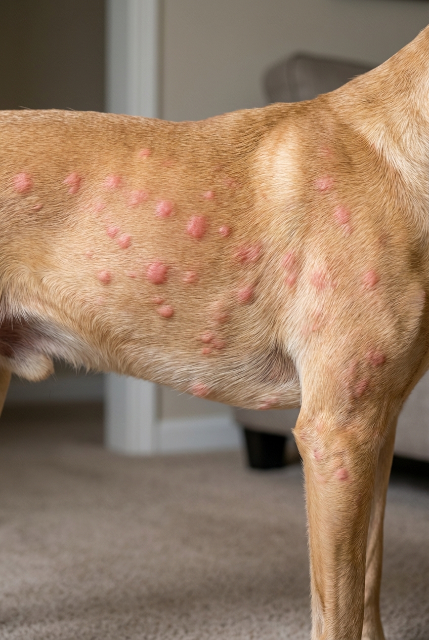 Dog Hives Causes, Fun Facts, and Tips