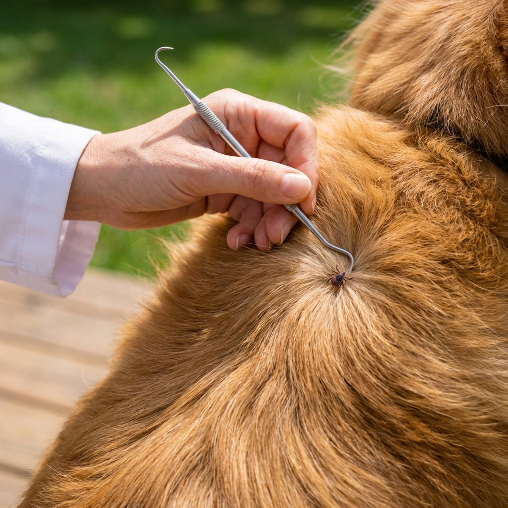 Removing Dog Ticks