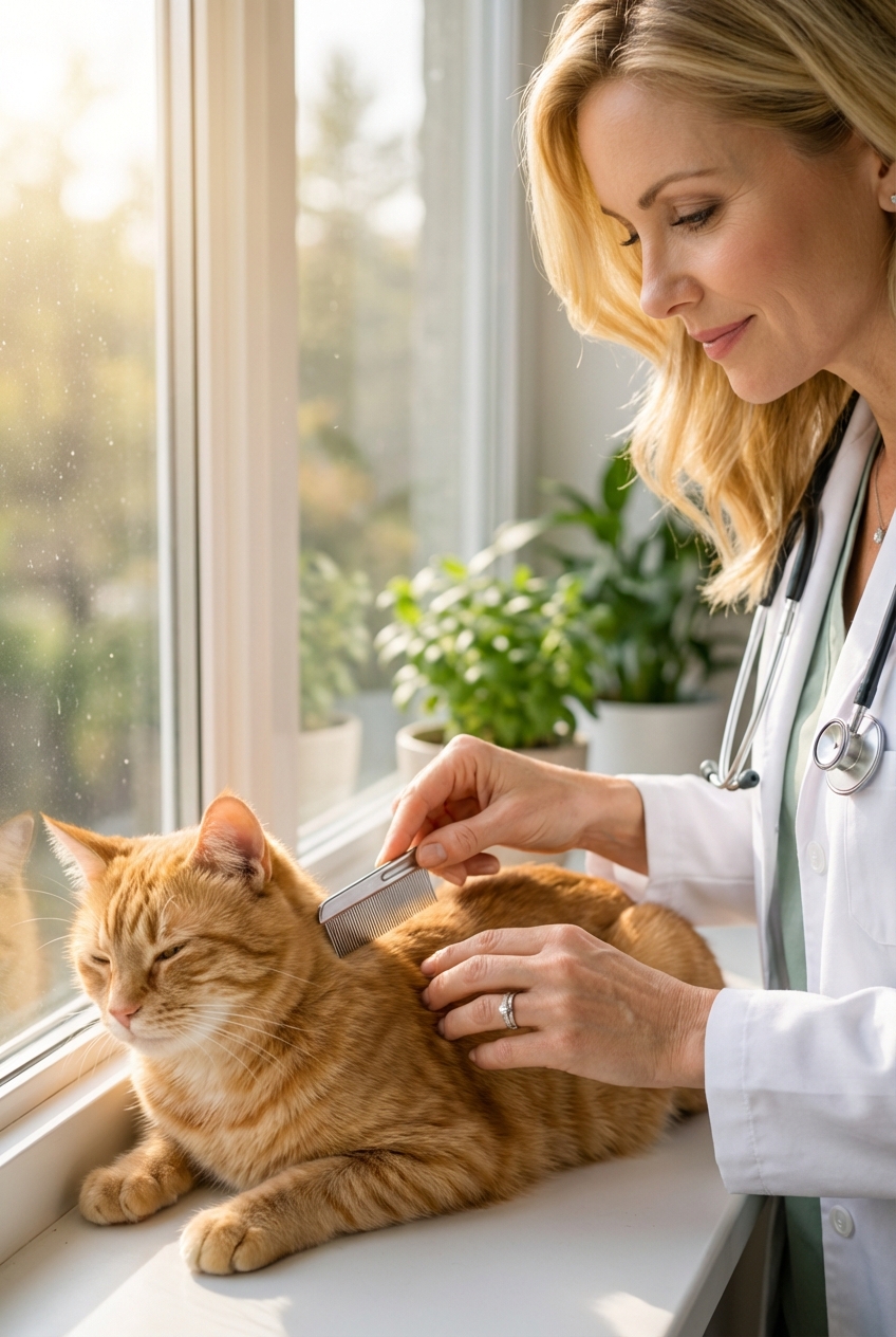 How to Get Rid of Fleas on Cats