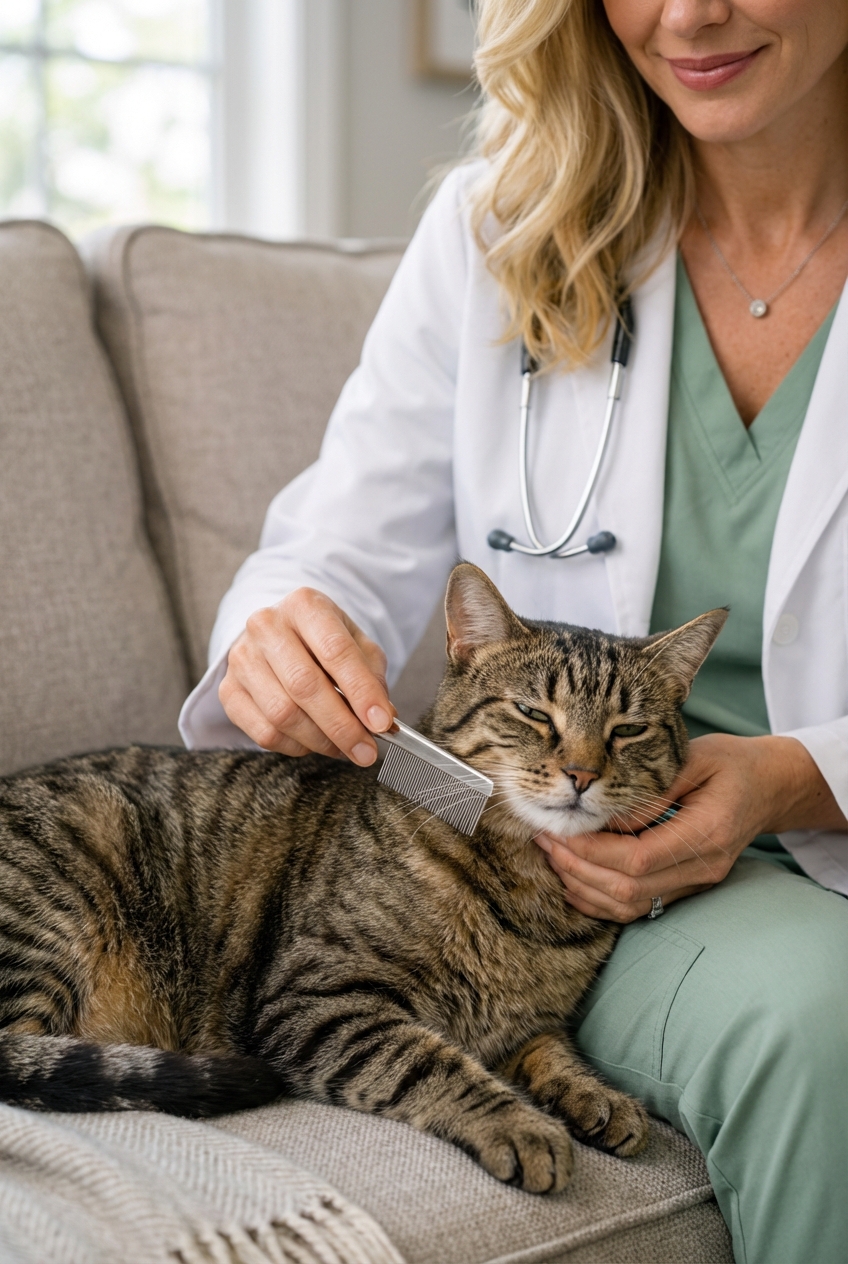 Best Way To Get Fleas Off A Cat