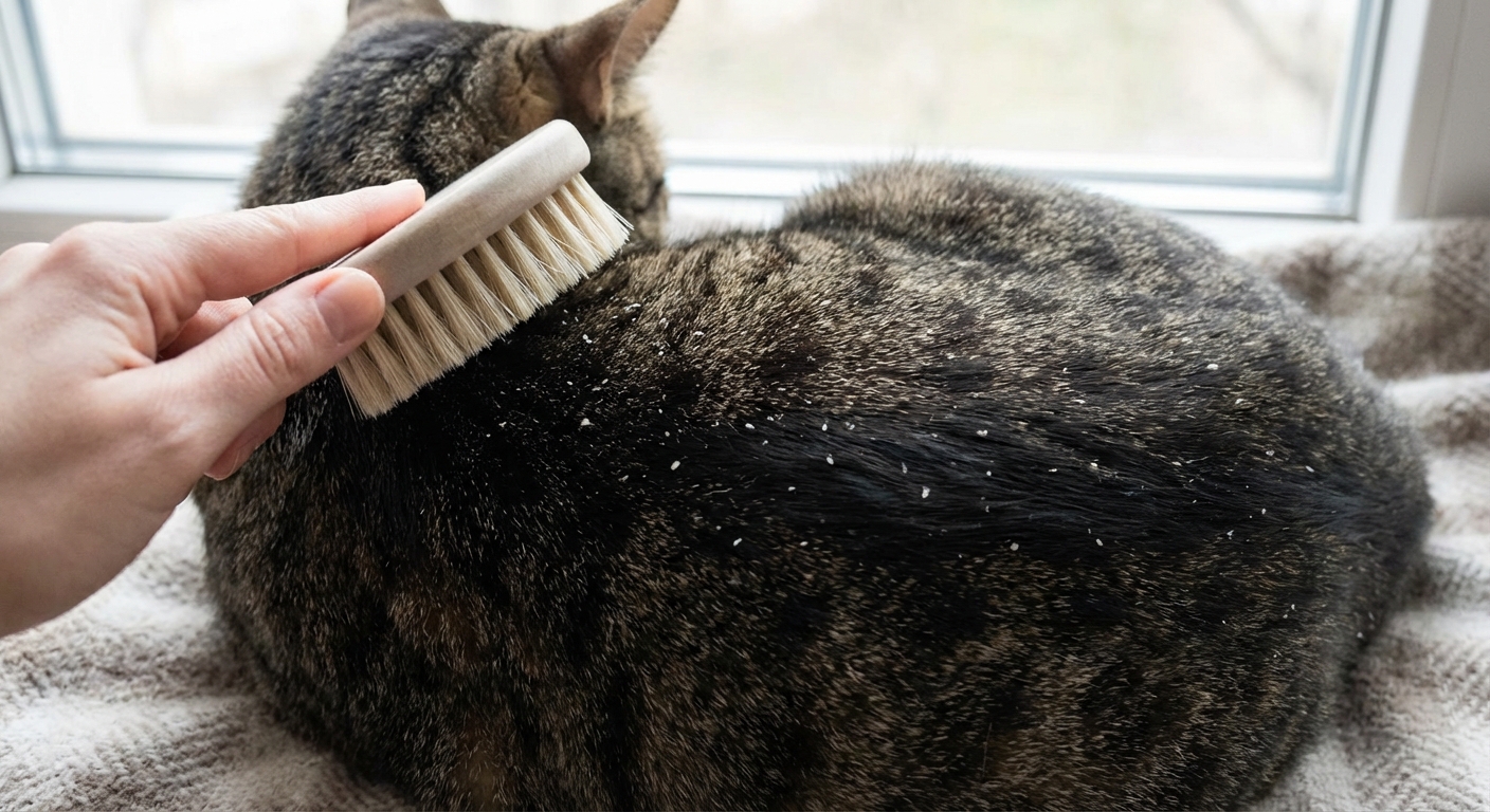Cat Dandruff: What to Do