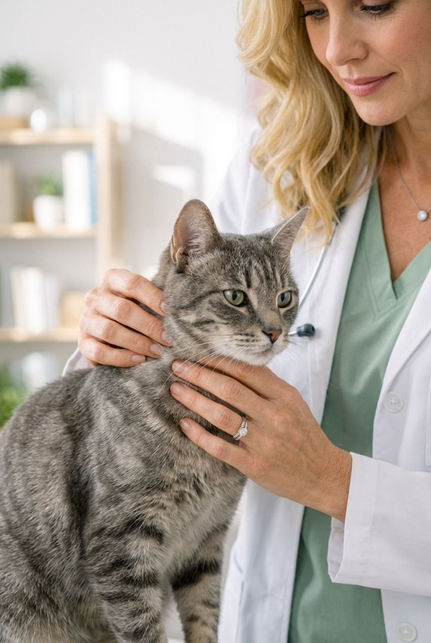 Cat Skin Problems and Behavior