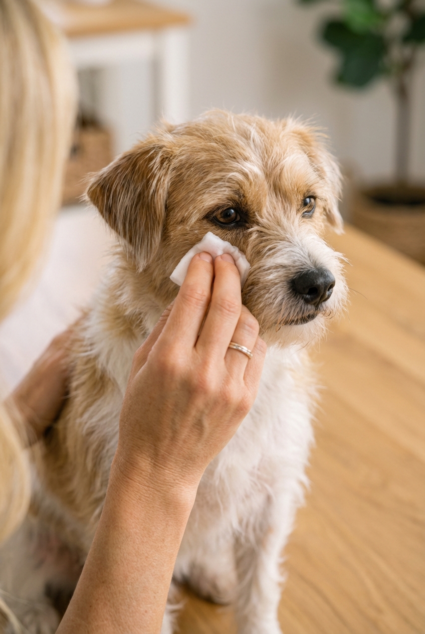 Dog Eye Discharge: Home Care and When to Go