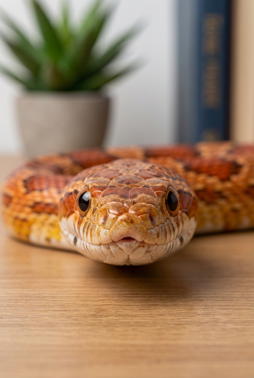 A close-up photograph of a snake’s head showing the mouth and nostrils in clear focus