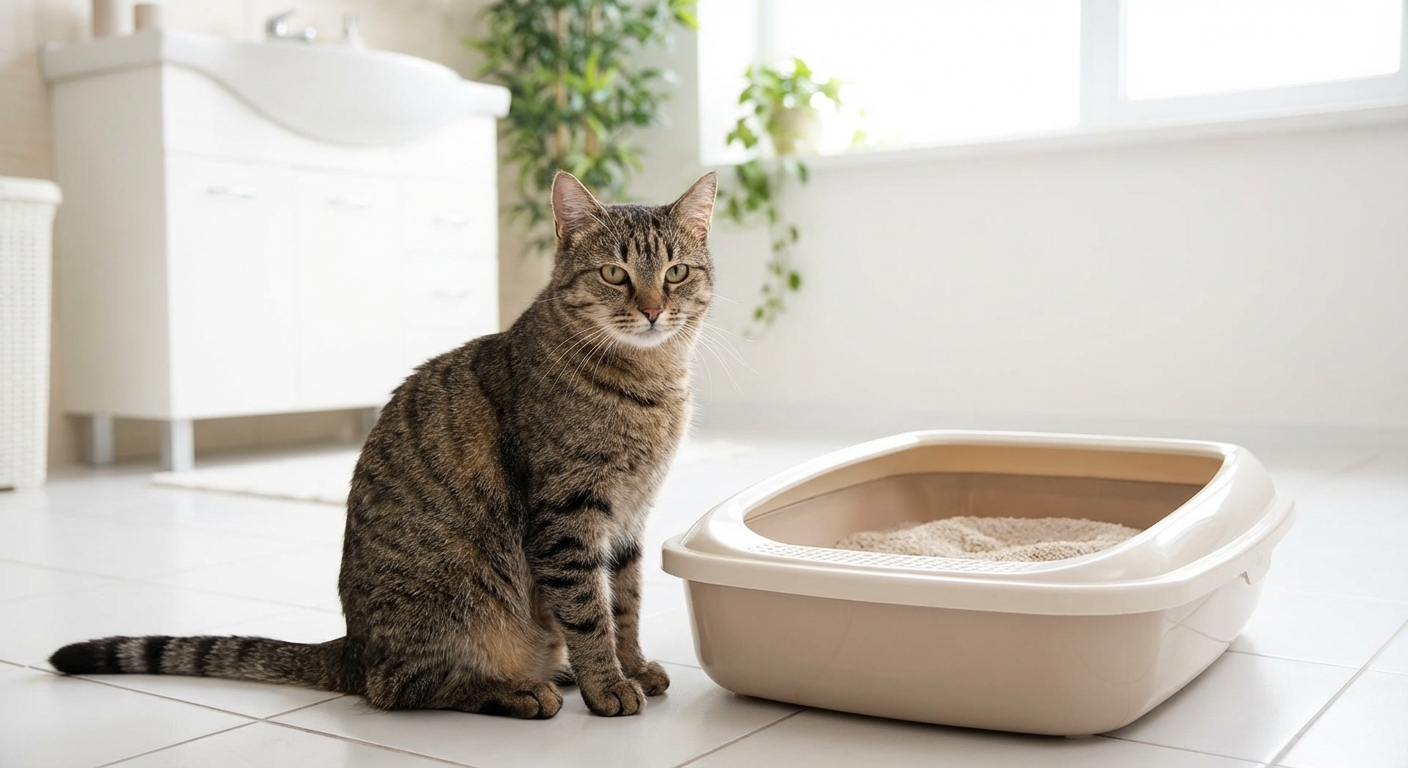 How to Help a Constipated Cat Poop