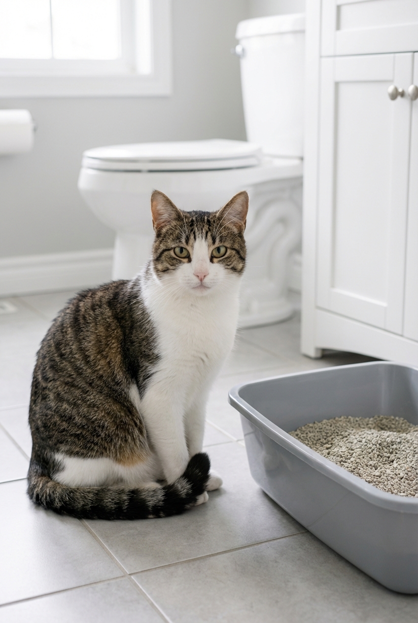 Blood in Cat Poop: Facts and Help