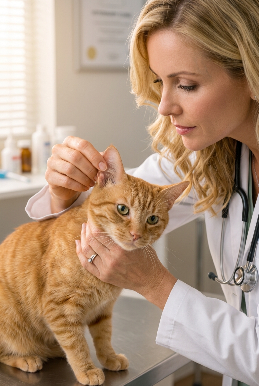 Home Treatment for Ear Mites in Cats