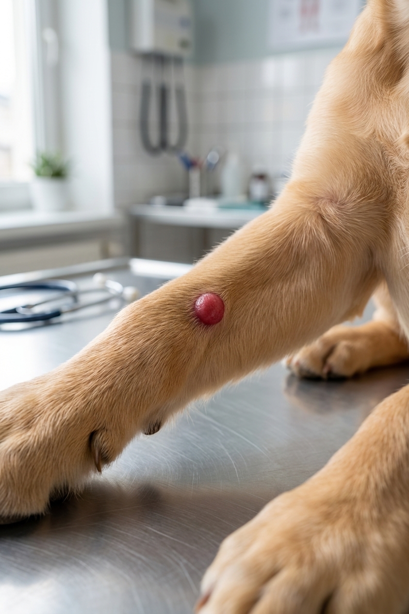 Histiocytoma in Dogs: The Common Red Button Bump