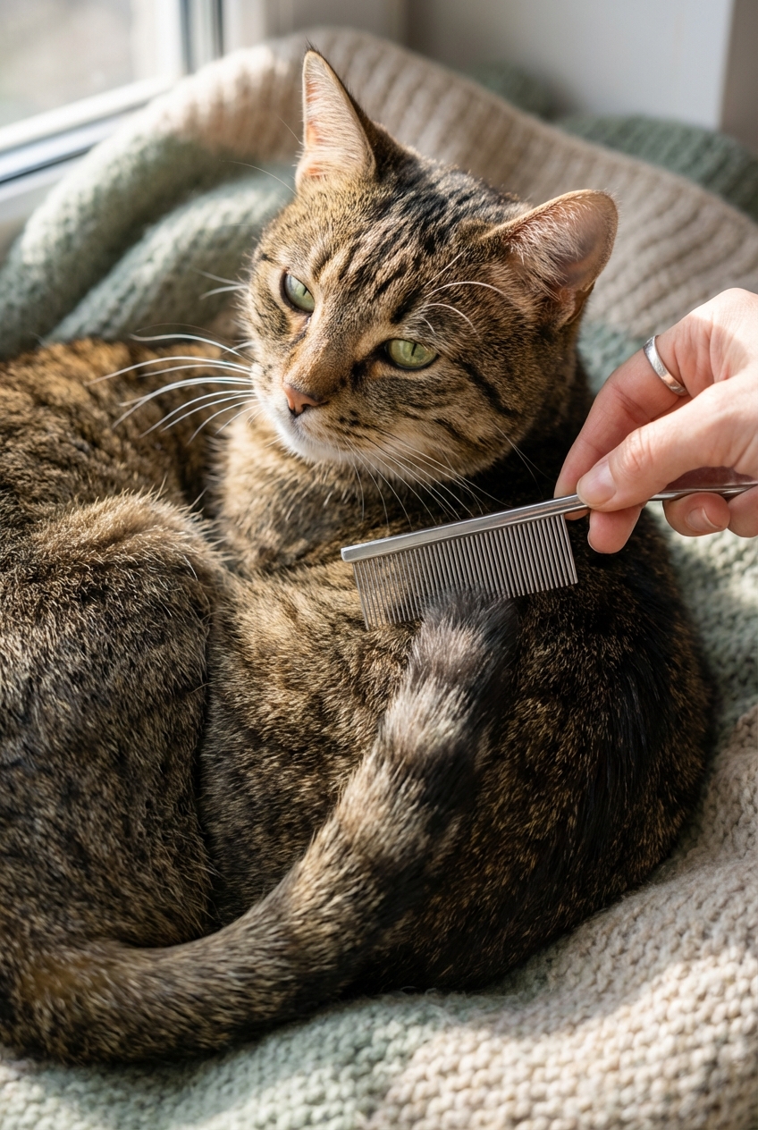 How to Kill Fleas on Cats