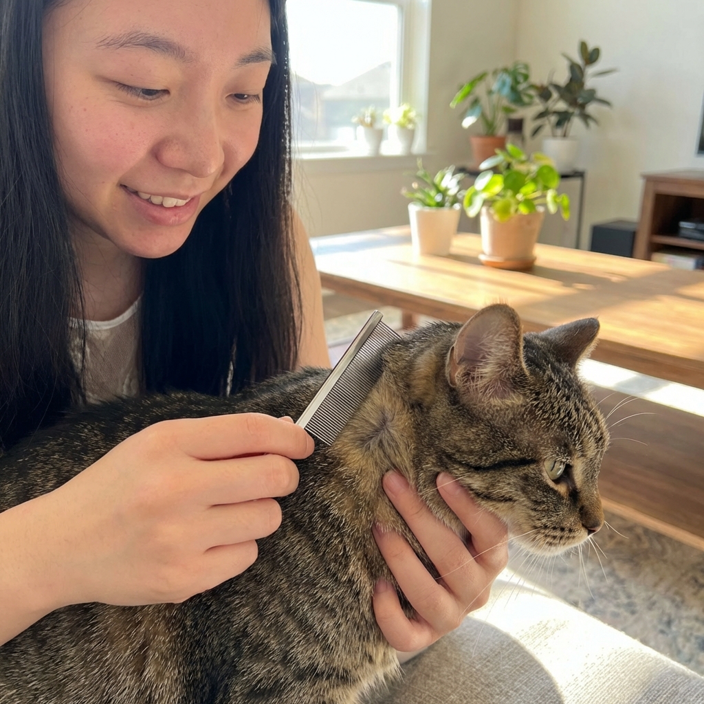 How to Get Rid of Fleas on Cats Daily