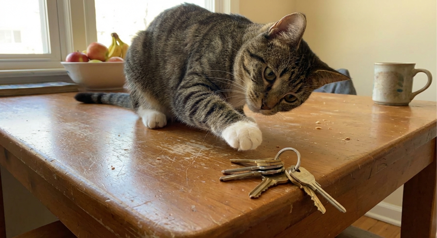 Why Cats Knock Things Off Tables