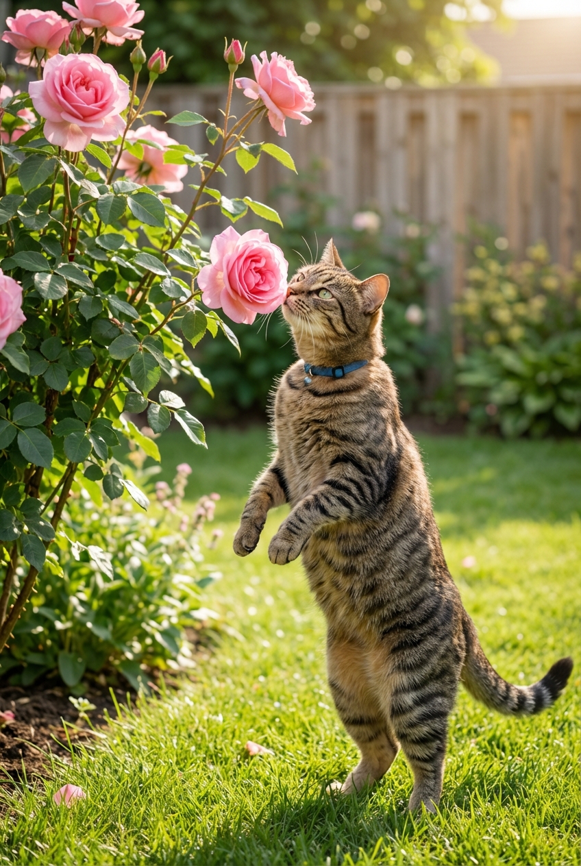 Are Roses Toxic to Cats?