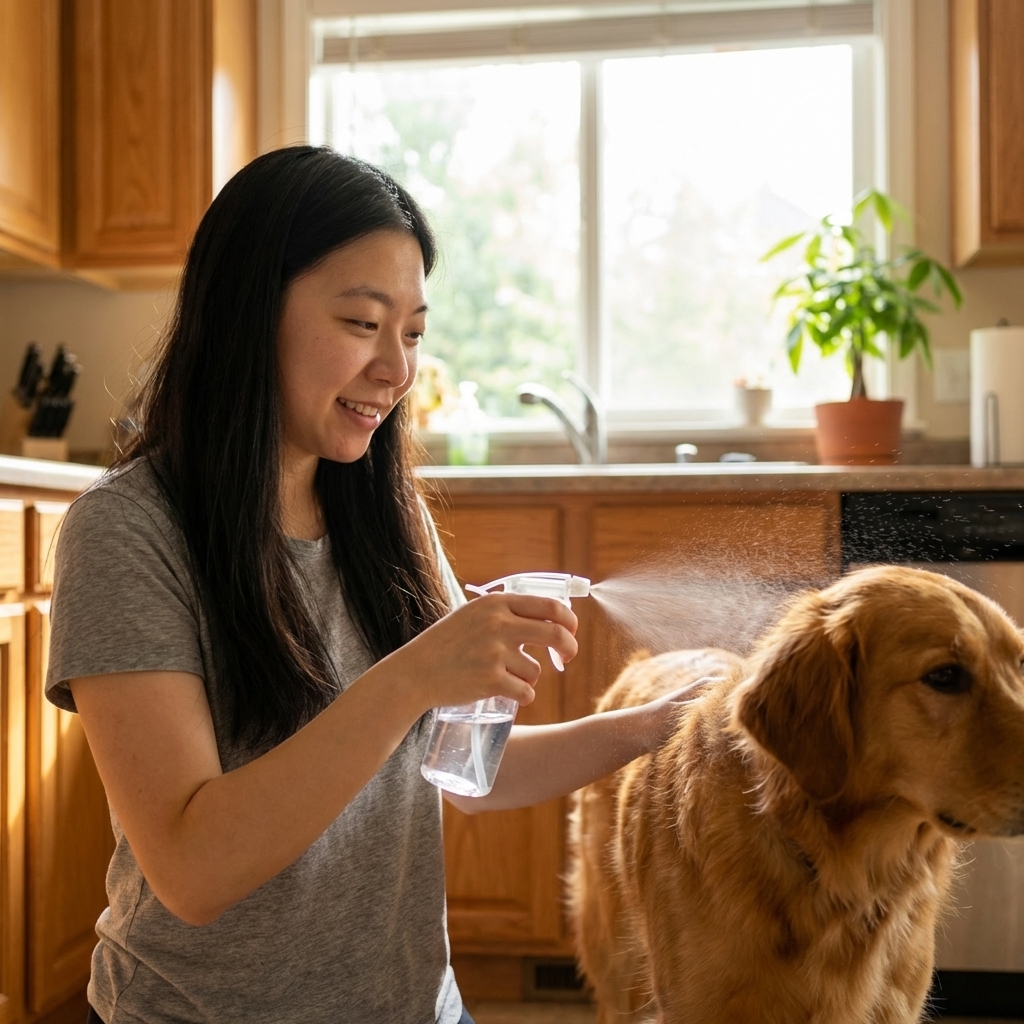 Homemade Anti-Itch Spray for Dogs