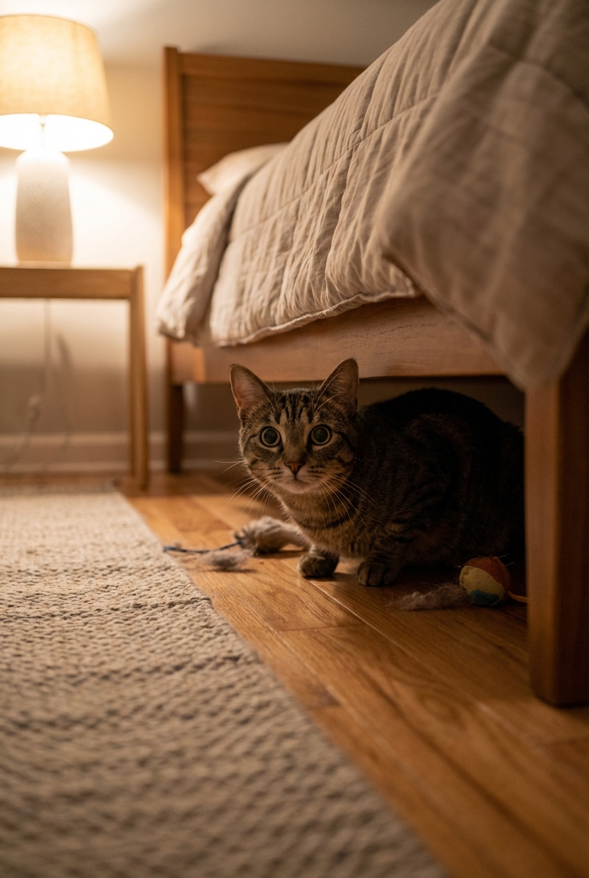 Cat Anxiety Symptoms: When to See a Veterinarian
