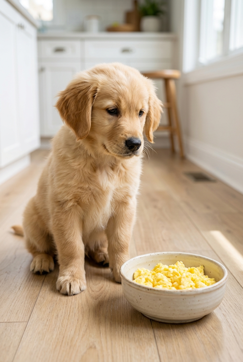 Are Raw Eggs Good for Puppies?
