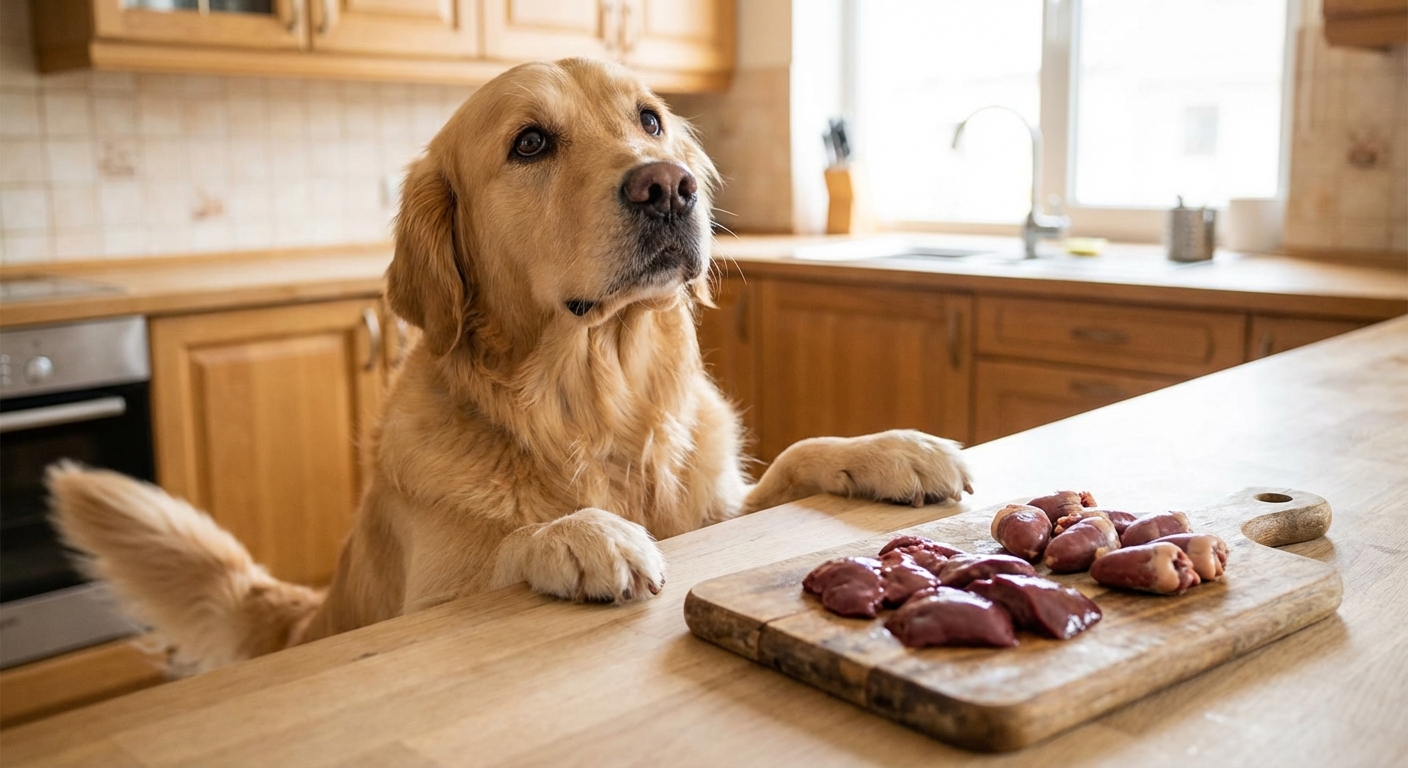 Homemade Dog Food with Organ Meats Done Right