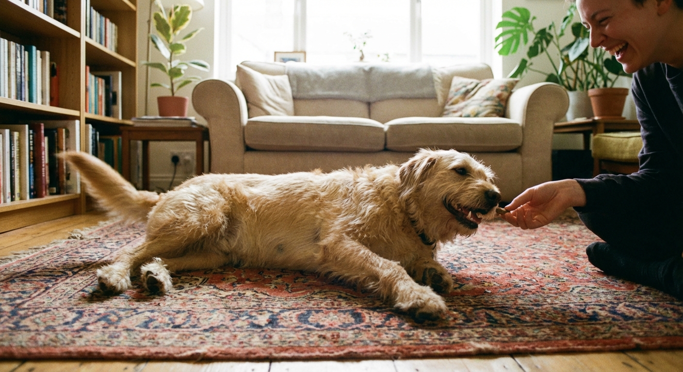 Teach Your Dog to Roll Over