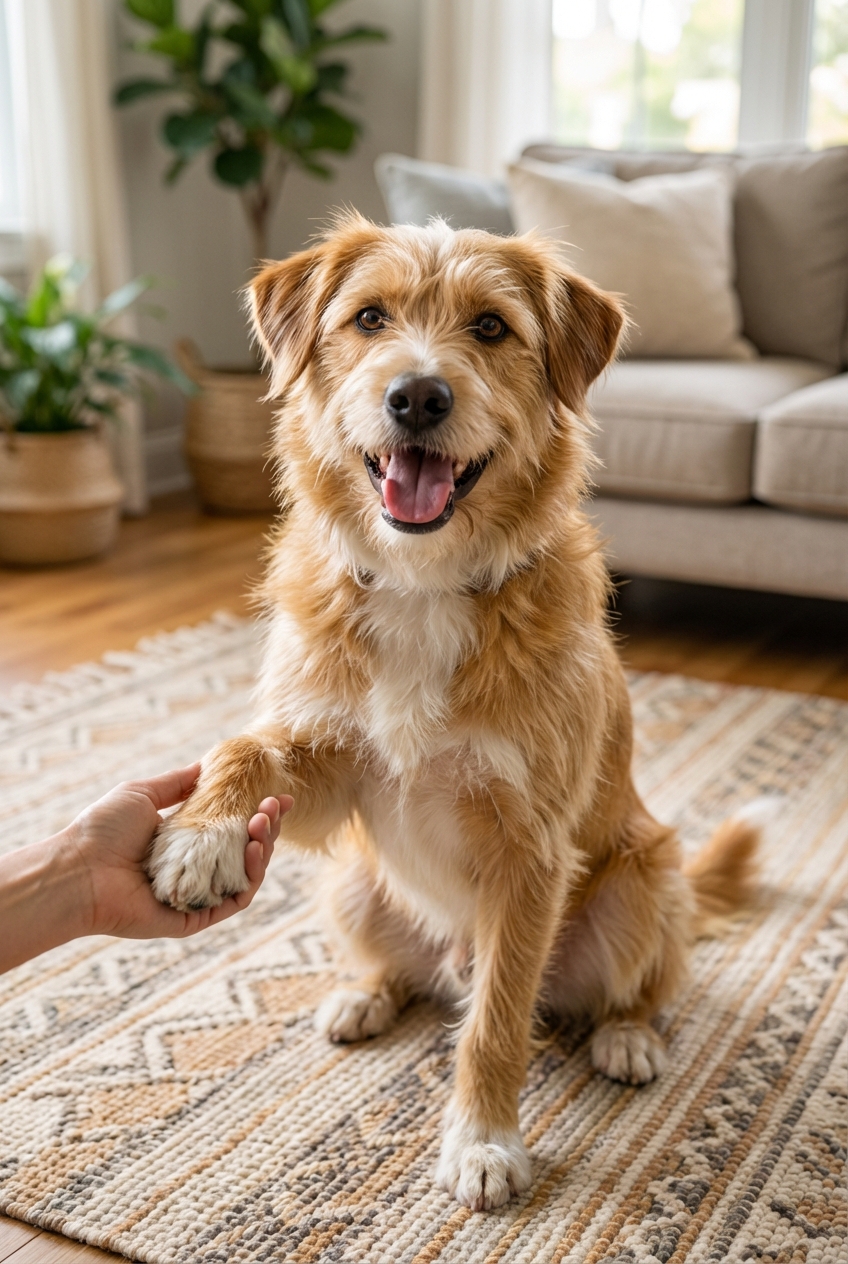 Teach a Dog to Shake