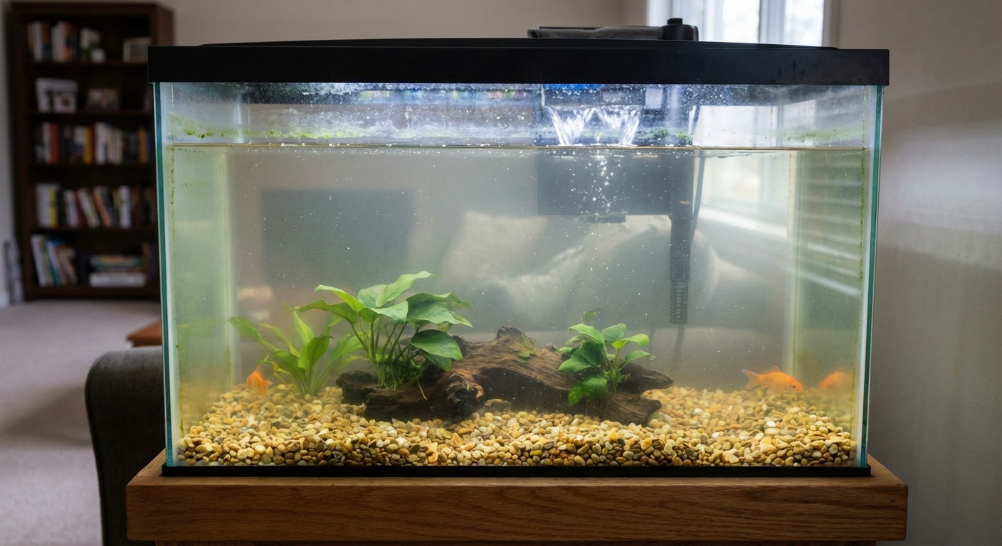 What Makes Fish Tanks Cloudy