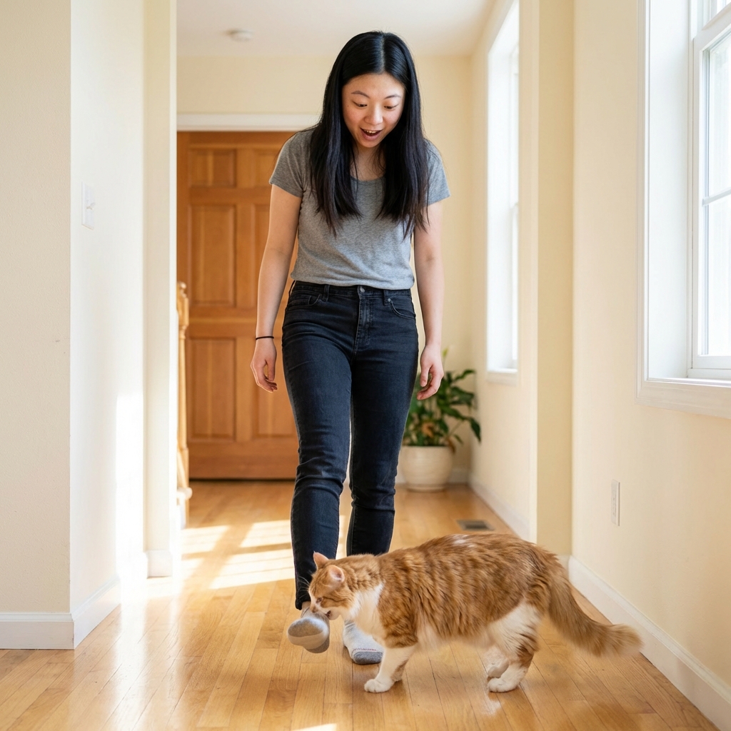 Why Cats Bite Ankles and How to Stop It