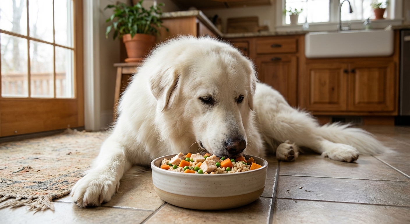 Homemade Dog Food for Large Breeds