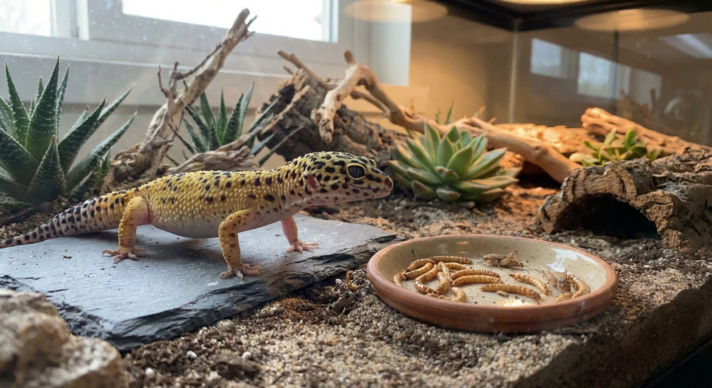 What to Feed a Leopard Gecko