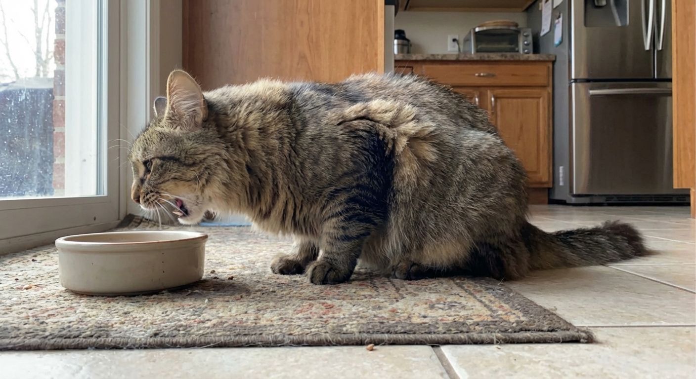 Cat Hairball Blockage: Warning Signs and When to Go to the ER