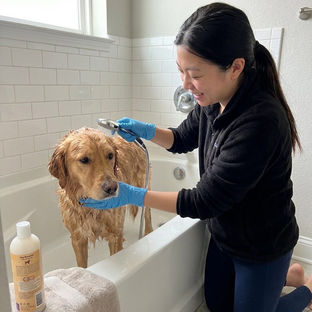 How to Get Skunk Smell Out of a Dog