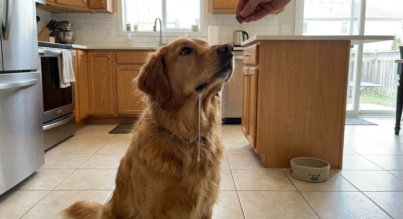 Dog Drooling and Gagging Causes at Home