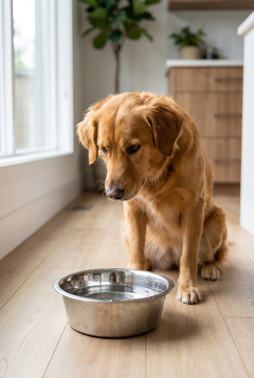 Why Won’t My Dog Drink Water?