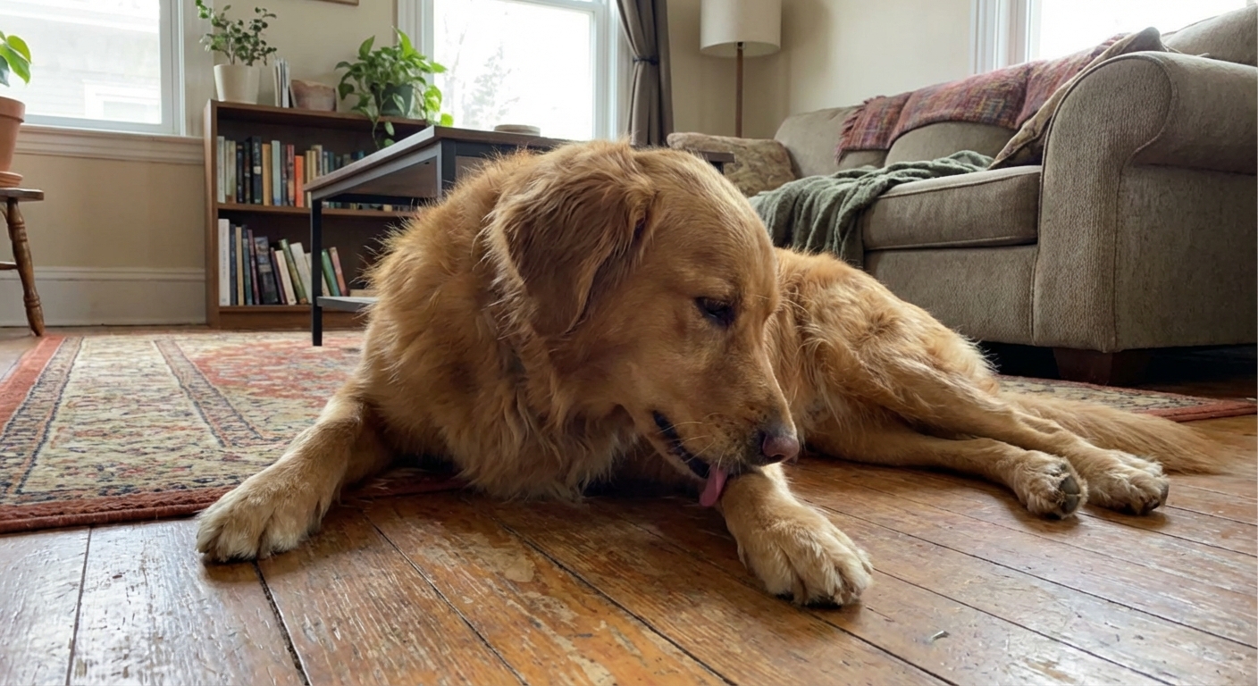 Why Does My Dog Lick His Paws Constantly?