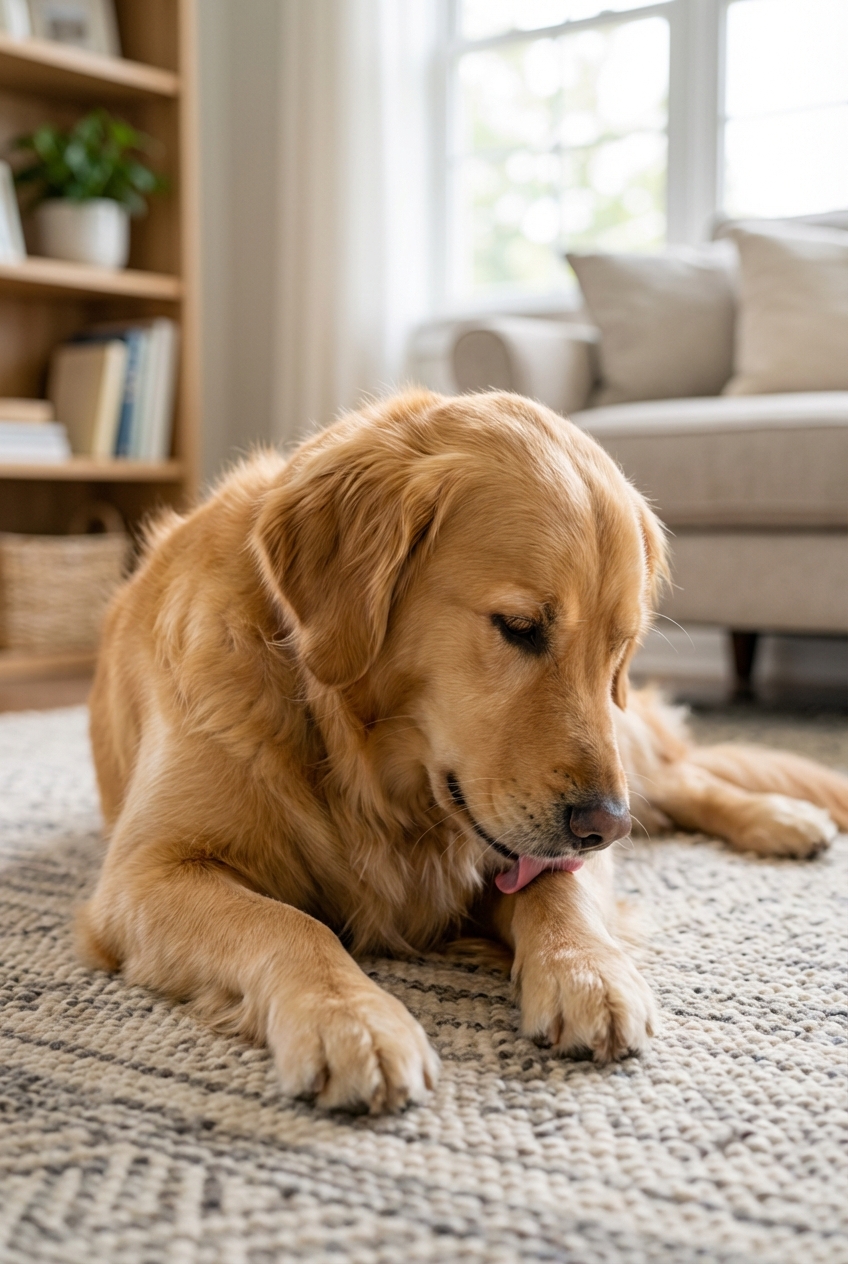Why Dogs Chew Their Feet