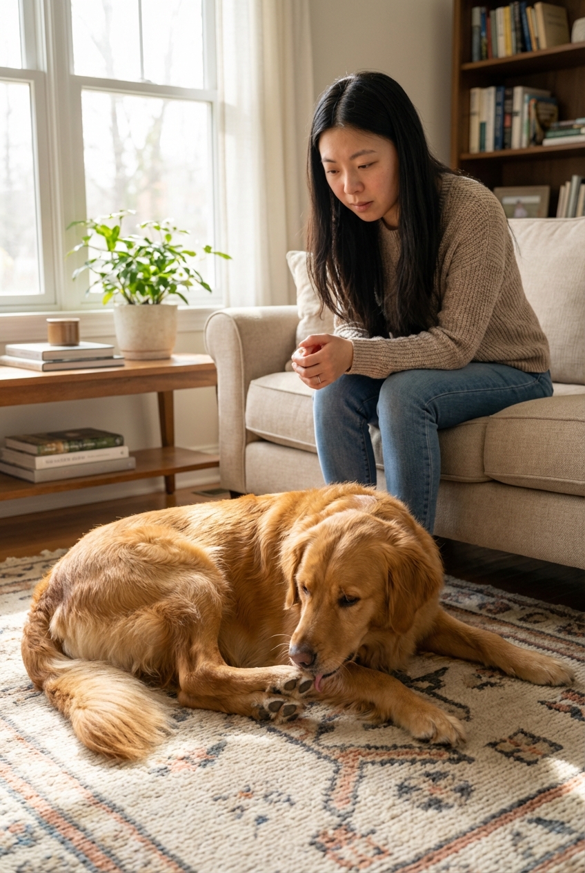 Why Does My Dog Chew on Her Paws?