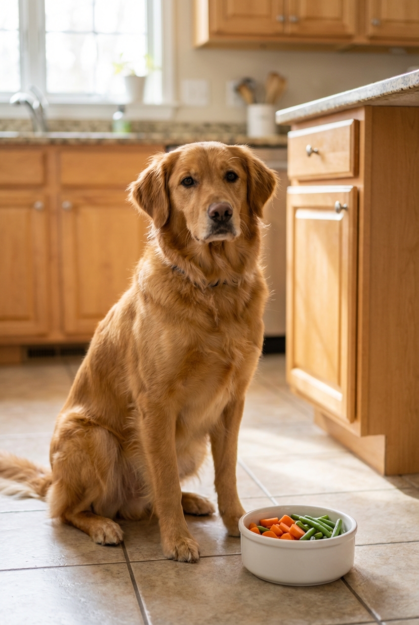 Dog Safe Vegetables That Support Weight Loss