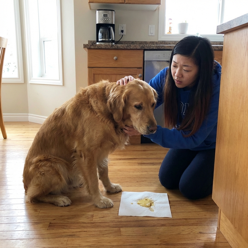 Dog Has Yellow Vomit: Step-by-Step Guide