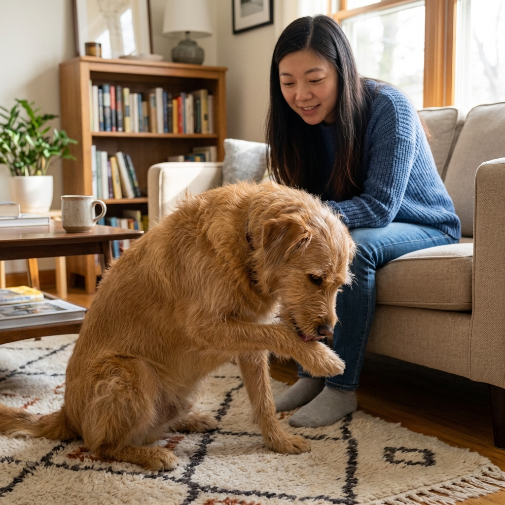 Dog Paw Licking: Causes, Care, and When to Worry