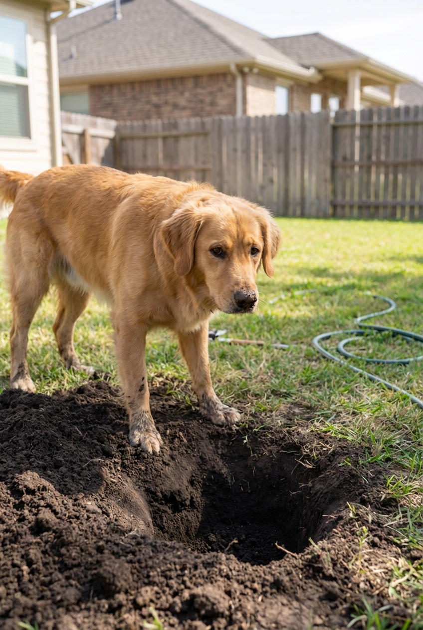 How to Stop Dog Digging
