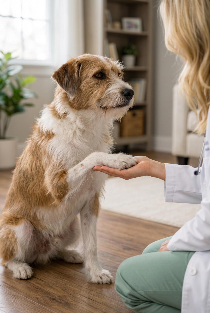 Teach Your Dog to Shake