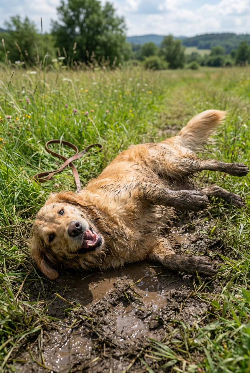 Why Dogs Roll in Poop