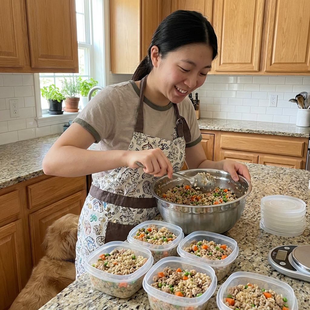 Homemade Dog Food Storage, Freezing, and Thawing